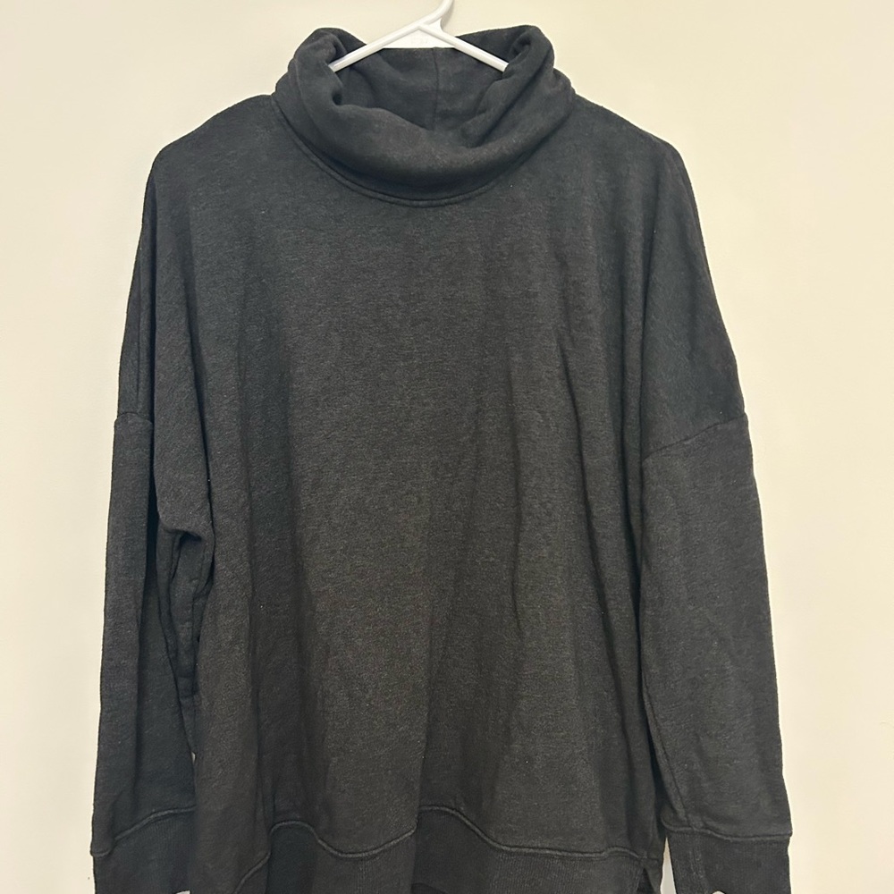 Time and Tru Charcoal Turtleneck Sweater